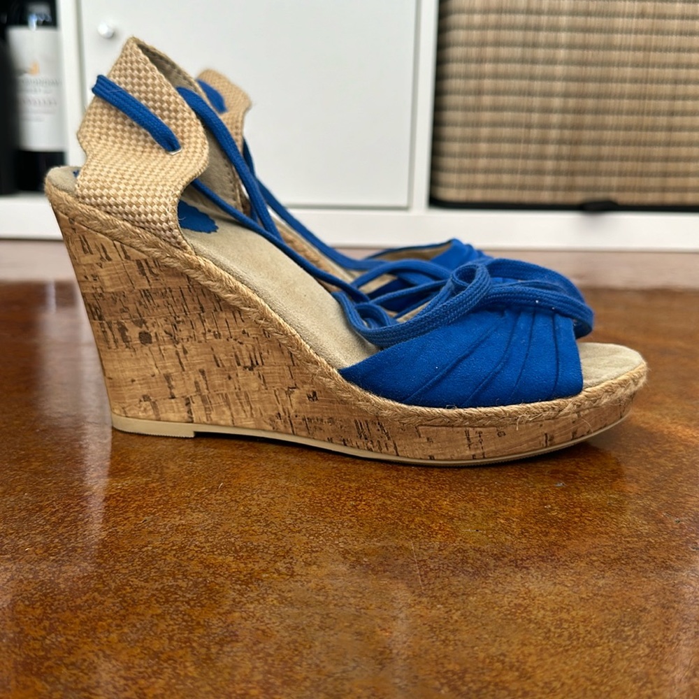Lace up sandal heels
